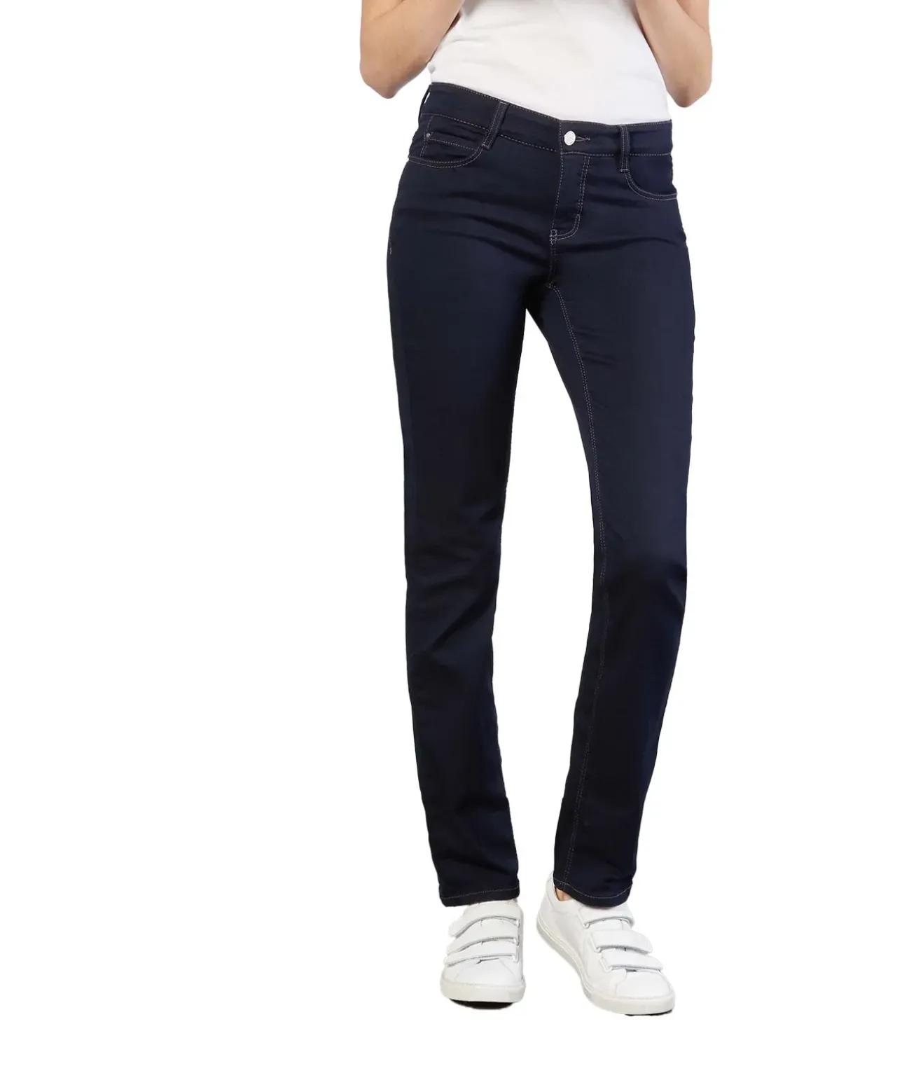 MAC Dream Jeans Straight Leg in Dark Rinsewash