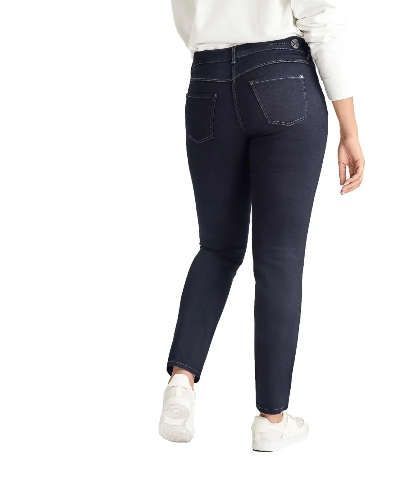 MAC Dream Jeans Straight Leg in Dark Rinsewash