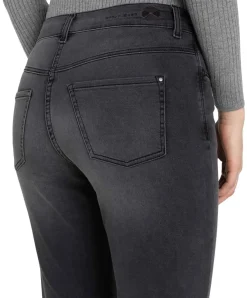 MAC Dream Jeans Straight Fit in Dunkelgrau