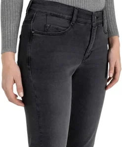 MAC Dream Jeans Straight Fit in Dunkelgrau