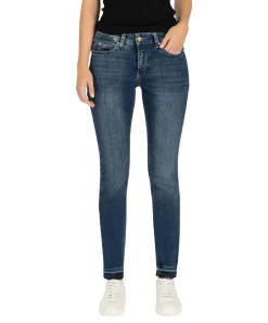 MAC Dream Skinny Authentic mit Shaping-Effekt in Mittelblau
