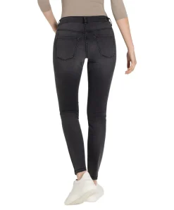 Mac Dream Skinny Jeans in dunkelgrauer Waschung