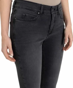 Mac Dream Skinny Jeans in dunkelgrauer Waschung