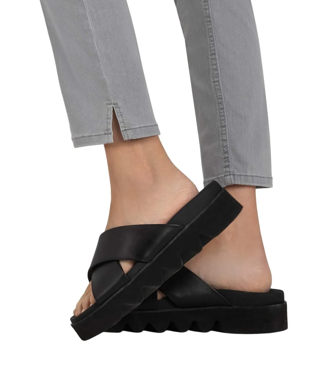 Mac Dream Summer Jeans in grauer Waschung