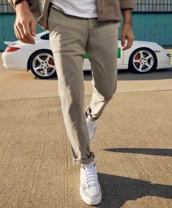 Mac Drivers Pants im Chino Design in Hazelnut Färbung