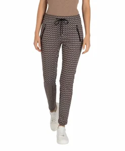 Mac Easy Smart Jersey Hose im extravagantem Karo-Design