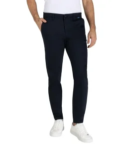 MAC Griffin Tapered Fit Hose in Dunkelblau mit Zipper am Saum