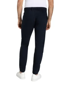 MAC Griffin Tapered Fit Hose in Dunkelblau mit Zipper am Saum