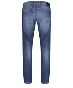 Mac Herren Jeans Arne Light Stretch in blauem Deep Blue