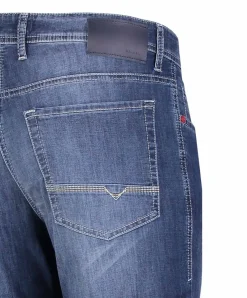 Mac Herren Jeans Arne Light Stretch in blauem Deep Blue