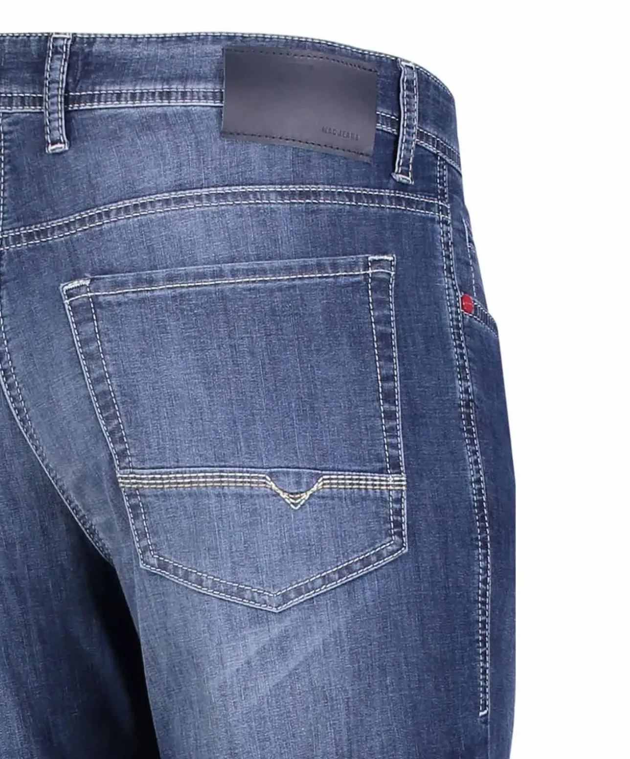 Mac Herren Jeans Arne Light Stretch in blauem Deep Blue