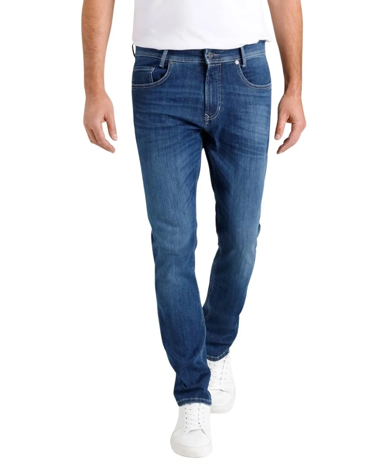 Mac Herren Jeans Modern Fit Arne in Deep Blue