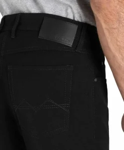 MAC Hose Arne Modern Fit in schwarzem Power Black