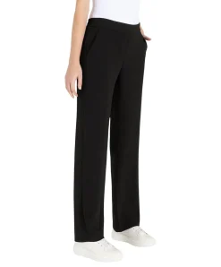 MAC Hose Chiara mit Wide Leg in Schwarz