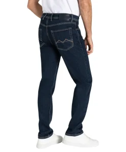 Mac Jeans Arne Recycled Denim in dunklem Stonewash