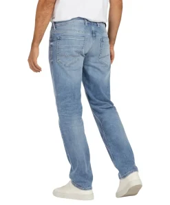 MAC Jeans Ben aus Authentic Denim in blauem Stonewash