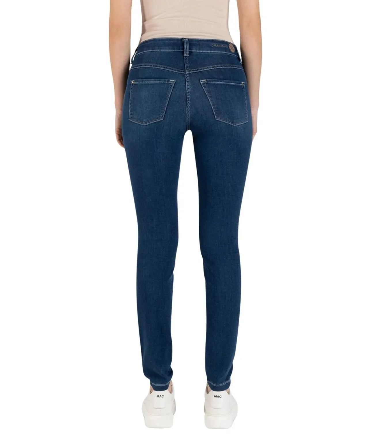 Mac Jeans Dream Skinny Fit in Mid Blue Authentic