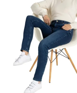 Mac Jeans Feminine Fit Mel in Dark Blue Modern Wash