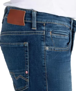 Mac Jeans Modern Fit Arne Pipe in blauer Vintage Optik