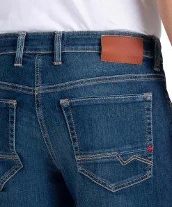 Mac Jeans Modern Fit Arne Pipe in blauer Vintage Optik