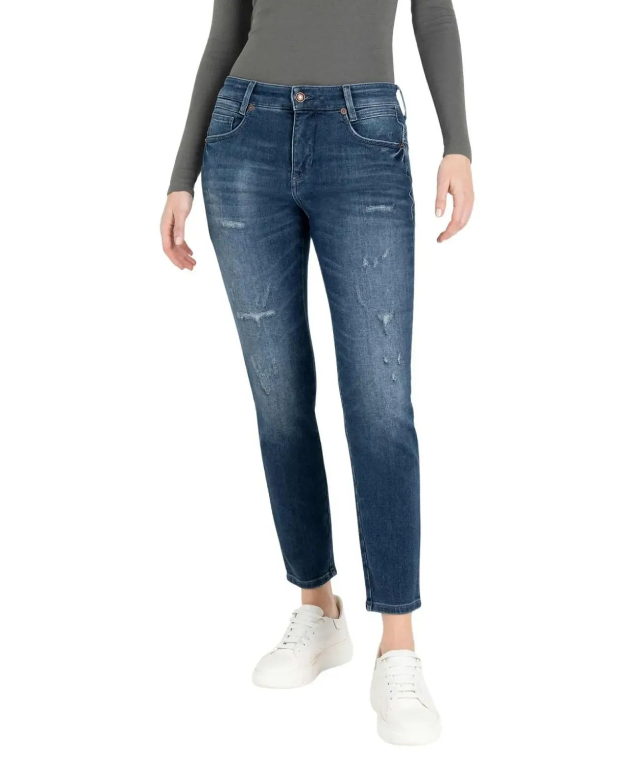 MAC Jeans Skinny New Jersey in Indigo Vintage