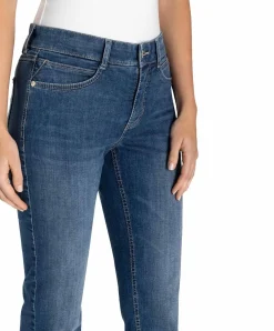 Mac Jeans Slim Fit Angela in trendiger Simple Waschung