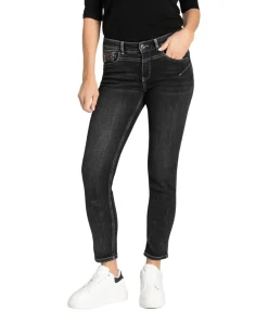 Mac Jeans Slim Fit Rich Slim in dunklem Anthra Used