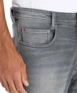 Mac Jog‘n Jeans aus Sweat Denim in mittelgrauer Waschung