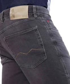 MAC Jog'n Jeans aus Sweat Denim in Grey Used