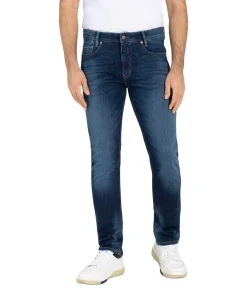 Mac Jog‘n Jeans aus Sweat Denim in Blue Light Used