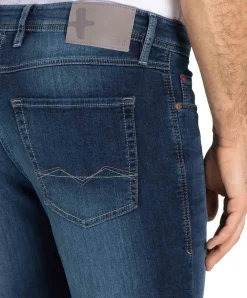 Mac Jog‘n Jeans aus Sweat Denim in Blue Light Used