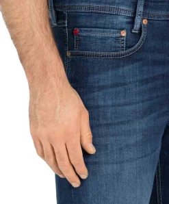 Mac Jog‘n Jeans aus Sweat Denim in Blue Light Used