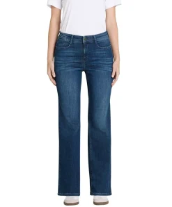 MAC Laura Jeans Flared in Vintage Blue