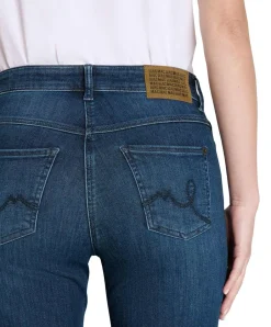 MAC Laura Jeans Flared in Vintage Blue
