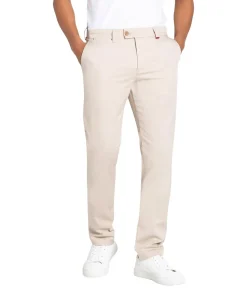 Mac Lennox Hose im Chino Stil in beiger Optik