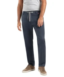 Mac Lennox Sport mit Linen Stretch in Dunkelblau