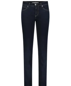 Mac Melanie Jeans Straight Leg in Dark Rinsewash