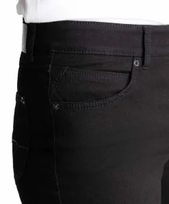 MAC Melanie Jeans Straight Leg Black Black
