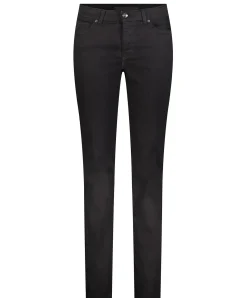 MAC Melanie Jeans Straight Leg Black Black