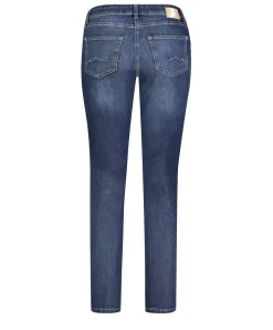 MAC Melanie Jeans Straight Leg in New Basic Wash