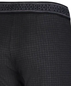 Mac Schlupfhose Easy Smart in dunkel mit Muster