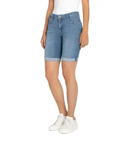 MAC Shorty Jeans Shorts in Summer Blue Wash