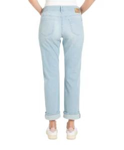MAC Straight Jeans Sue Relax in Hellblau