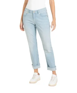 MAC Straight Jeans Sue Relax in Hellblau