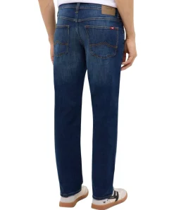 Mustang Big Sur Jeans in dunkelblauer Waschung