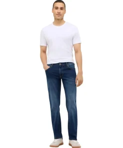 Mustang Big Sur Jeans in dunkelblauer Waschung