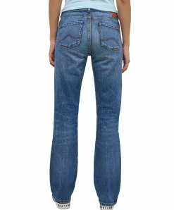 Mustang Crosby Jeans Straight Fit in mittelblauer Optik