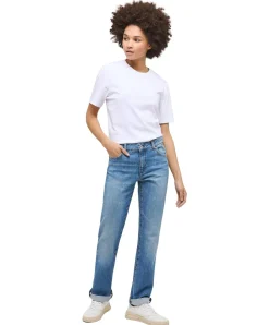 Mustang Crosby Jeans Straight Fit in hellblauer Waschung