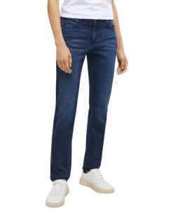 Mustang Crosby Relaxed Slim fit Jeans in dunkelauer Optik