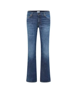 Mustang Crosby Relaxed Straight Jeans in Mittelblau